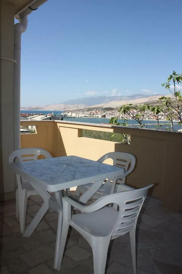 Appartement Krznar - Stari Grad Pag à Pag Town Croatie